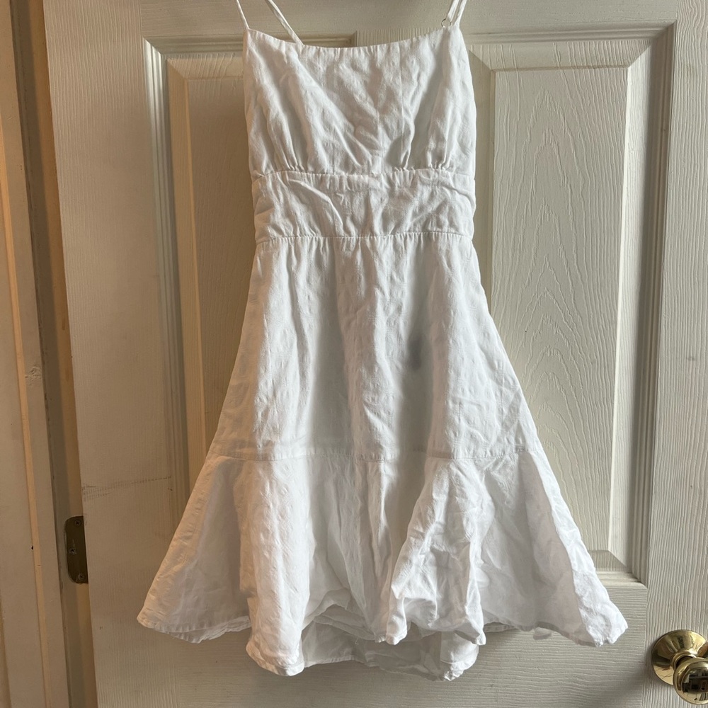 White lulus mini dress